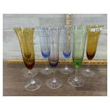 7- Colored goblet