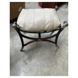 Wrought iron Goats head stool