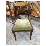 Antique Harp back chair