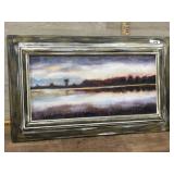 Juliette Vos 12x20  Landscape Oil on canvas in