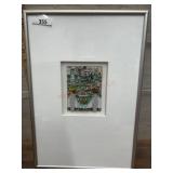 4x5 inch 3D Rizzi art   "The Harbor"  #36 of 175