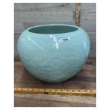 10x14 inch green decorator bowl