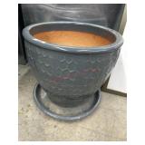 13 inch tall 14 wide Flower pot