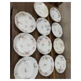 11- Various Haviland soup bowls
