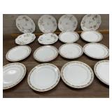 16 Various Haviland dessert plates