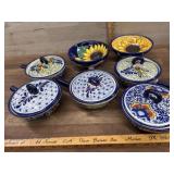 Hand painted Mexico rice bowls