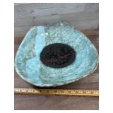 Art deco style decorator plate