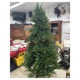 Frontgate Folding 7.5 foot prelit Christmas tree