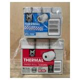 Thermal Paper Roll Pack, 18 Rolls