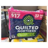 32 rolls quilted northern pink top