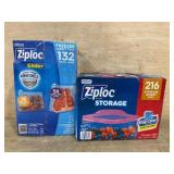Ziploc Storage and Freezer Bags Assortment