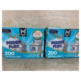 Power Flex Tall Kitchen Bags, 2 Packs