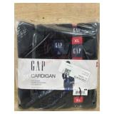 GAP XL Black Cardigan Sweater