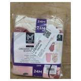 5-Pack Organic Cotton Baby Bodysuits, 24M
