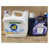 All Free Clear Laundry Detergent & Downy Fabric So