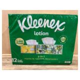 Kleenex 3-in-1 Lotion Tissues, 12 Boxes