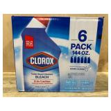 Clorox Toilet Bowl Cleaner 6-Pack Bundle