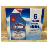 Clorox Toilet Bowl Cleaner 6-Pack Rain Clean