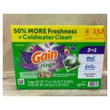 Gain Flings Laundry Detergent Pacs