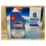 Clorox Toilet Bowl Cleaner, 6-Pack