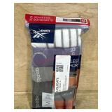 Reebok Seamless Boyshorts, 5-Pack, Size XL