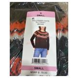 Small Halloween-Themed Sweater in Brown