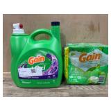 Gain Laundry Detergent and Dryer Sheets Set