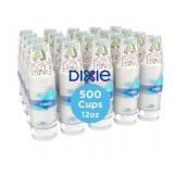 500 Dixie Insulated Paper Hot Cups