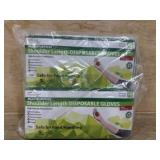 Shoulder Length Disposable Gloves, 4 Packs