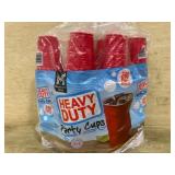 Heavy Duty Red Plastic Party Cups