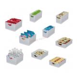 9 White RPET Pantry Bins