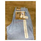 Terry Shorts with Elastic Waistband, Small
