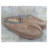 Brown Menï¿½s Slip-On Slippers, Size 12