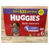Huggies Little Movers Diapers Size 6