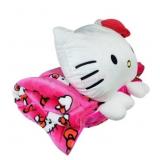 Hello Kitty Pillow and Blanket Set