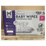 Fragrance-Free Baby Wipes, 1152 Count