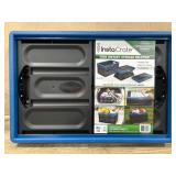 Blue InstaCrate Storage Organizer