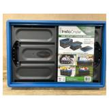 Collapsible Storage Crate With Handles