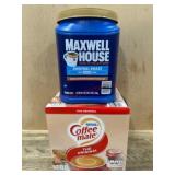 Maxwell House Coffee and Coffee Mate Bundle