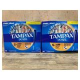 Tampax Pearl Super Plus Tampons Lot