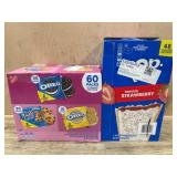 Snacks Lot With Oreos And Toaster Pastries
