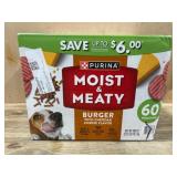 Purina Moist And Meaty Burger Pouches