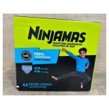Ninjamas Nighttime Underwear, S/M, 44 Count