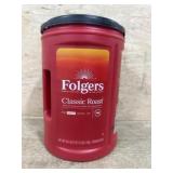 Folgers Classic Roast Coffee Canister