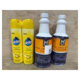Cleaning Supplies Bundle with Spray and Cleaner