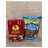 Sun-Maid Raisins and Blue Diamond Almonds