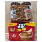 Creamy Peanut Butter Spread and Jif To Go Set
