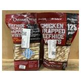 Chicken and Beefhide Dog Chews, 125 Pack