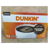 Dunkinï¿½ Medium Roast Coffee Pods, 72 Count