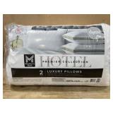 Queen Size Hotel Luxury Pillows 2-Pack